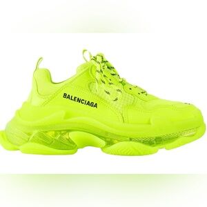Balenciaga Neon Yellow Sneakers
